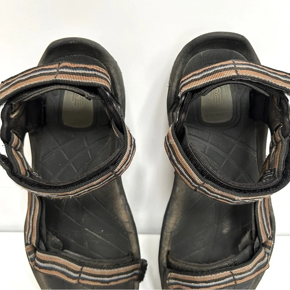 Teva Men’s Terra Fi 5 Universal Hiking Sandal Black & Brown, Size 13